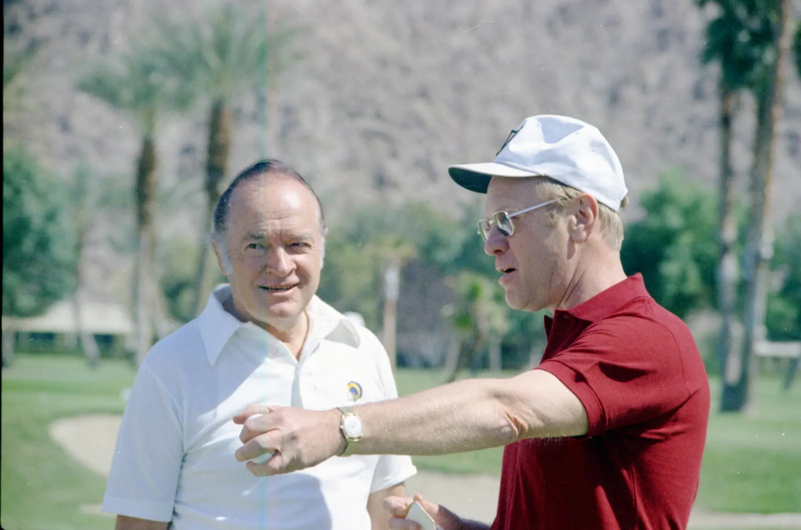 President Gerald Ford and Bob Hope at Eldorado Country Club