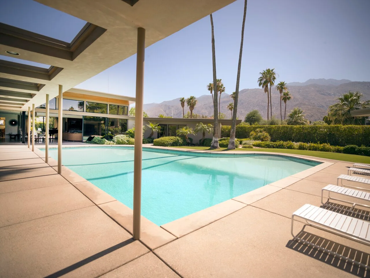 Frank Sinatra’s Twin Palms estate in Palm Springs